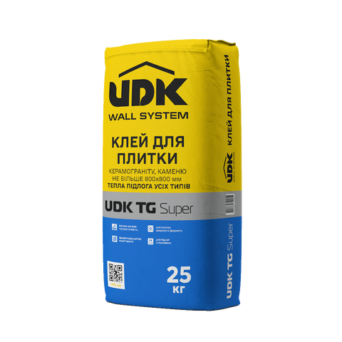 купити Клей для плитки, керамограніту та каменю не більше 800х800 мм &mdash; UDK TG Super UDK TG Super фото