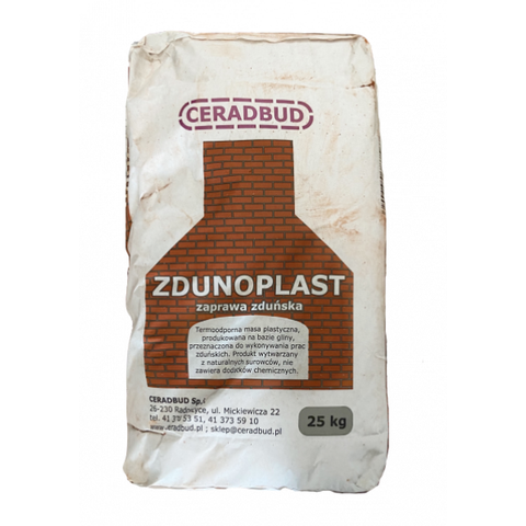 купити Пічний будівельний розтвір Zdunoplast (Ceradbud) мішок 25кг Пч25 фото