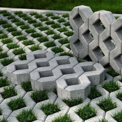 купити Тротуарна плитка Brukland Паркувальна решітка Паркувальна решітка фото
